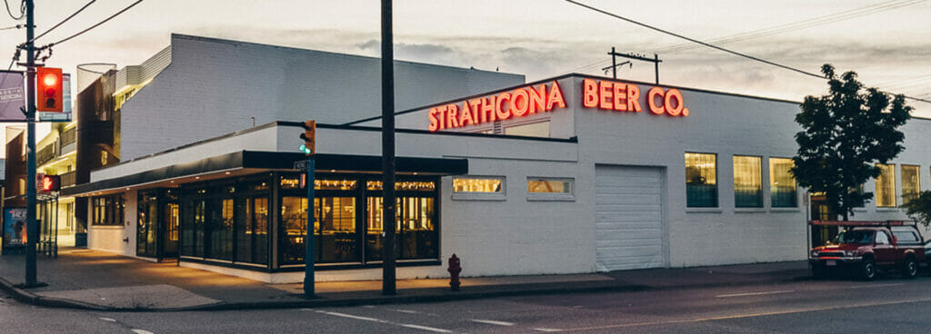 Strathcona Beer Co. in Vancouver, BC on the Yeast Vancouver Ale Trail on the BC Ale Trail