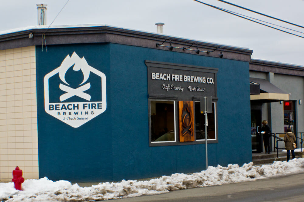 Beach Fire Brewing craft brewery