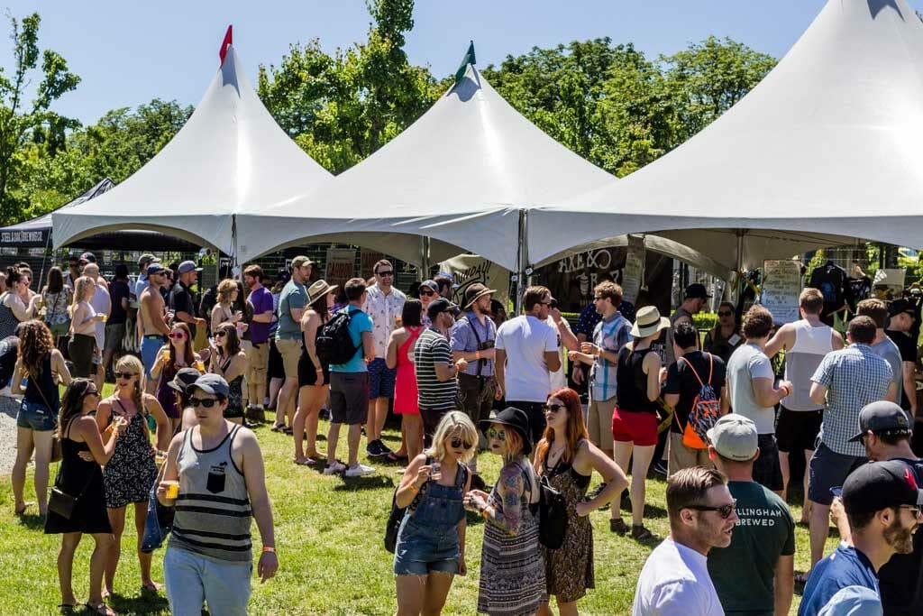 Vancouver Craft Beer Week Festival Crowd