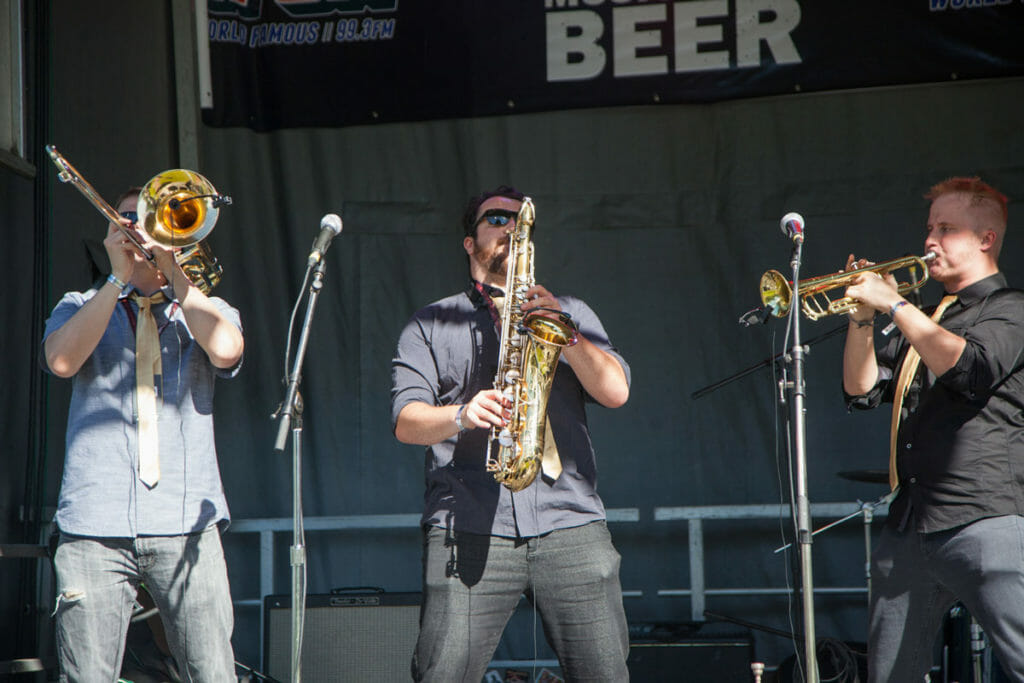 Vancouver Craft Beer Week Band On Stage