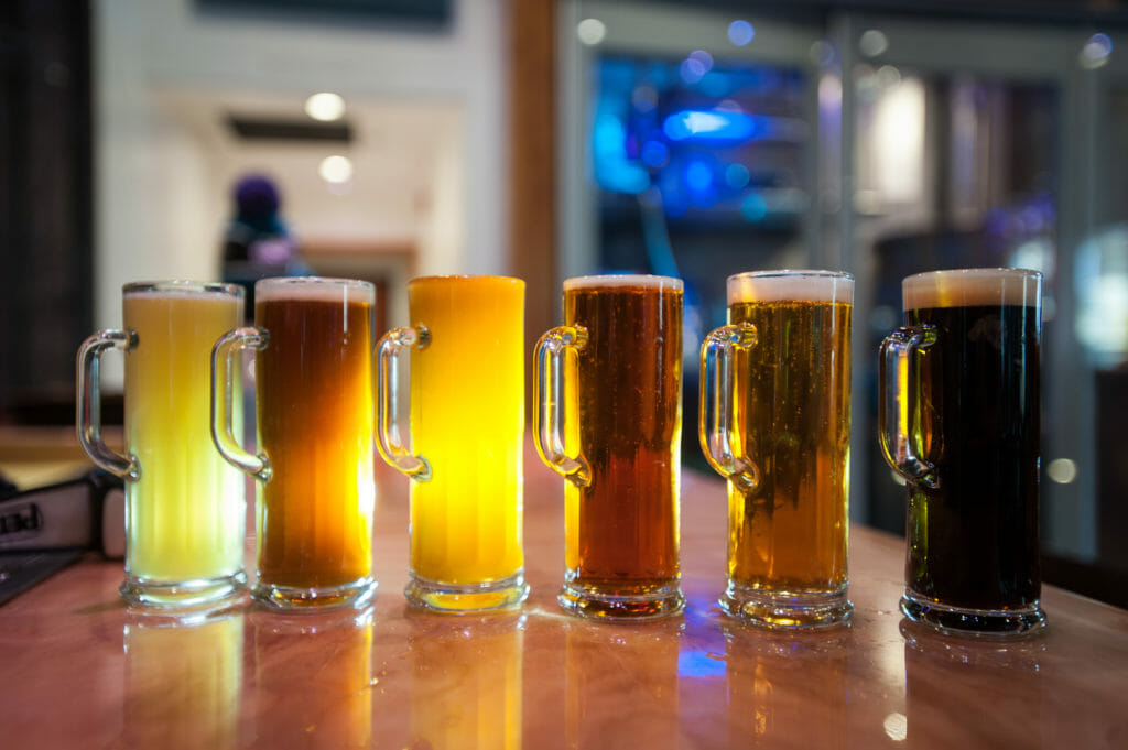 A selection of Savoy beer. Photo: Dave Heath, daveheathphotography.com