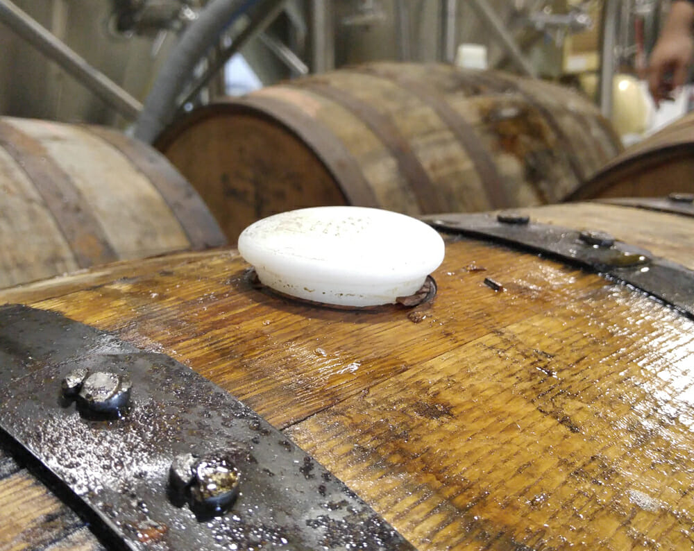 The next vintage of La Resurreccion sleeping in barrels. (Photo: Derek Hurst)