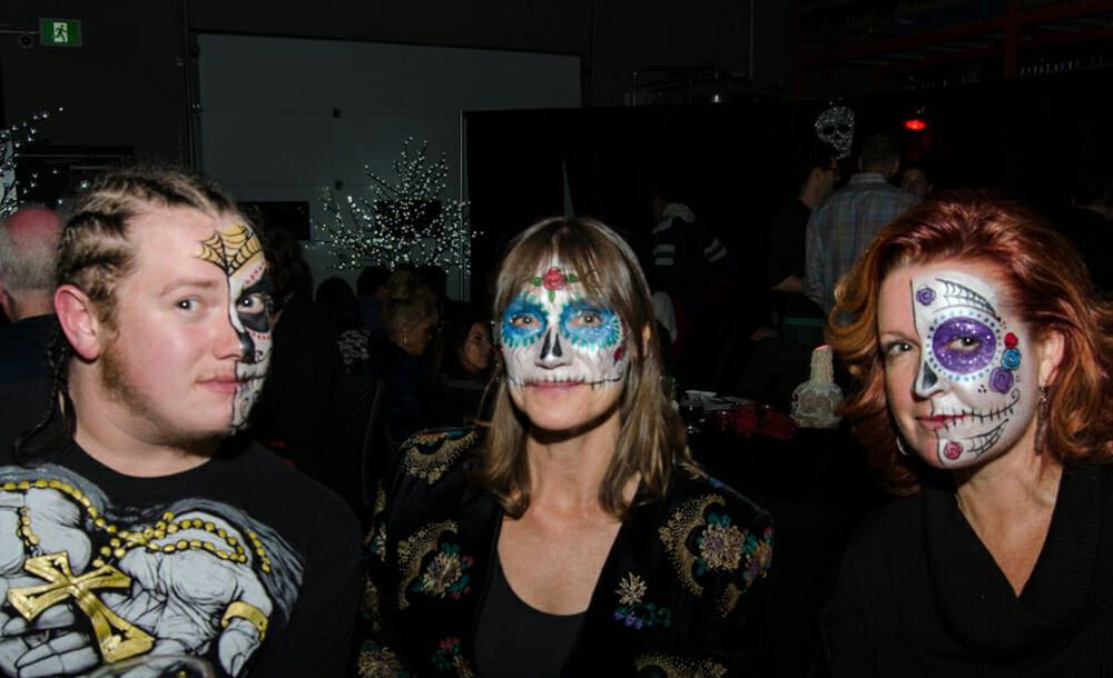 Guests at the 2016 Dia de los Muertos Launch Party. (Photo: Derek Hurst)