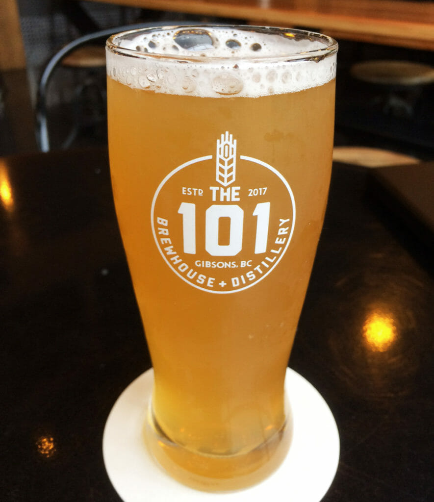 The 101 Brewhouse, Gbsons BC craft beer