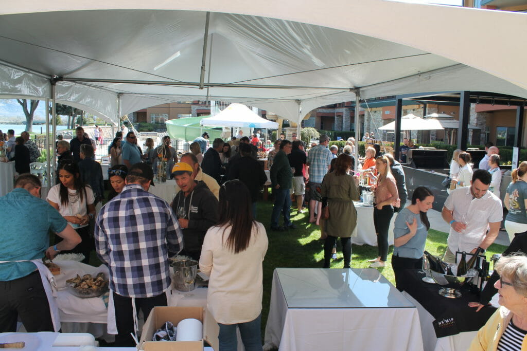 BC Ale Trail - Osoyoos Oyster Festival - Garden Party