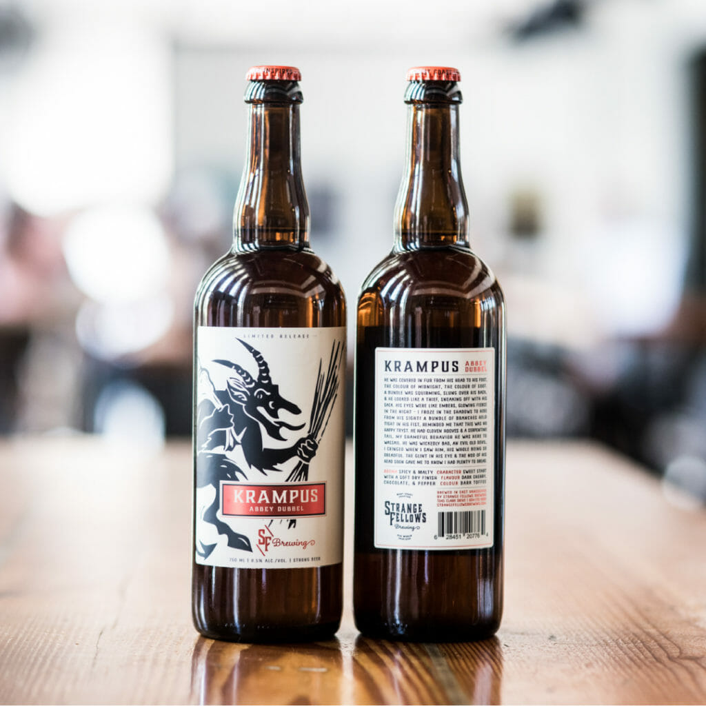 Krampus by Strange Fellows Brewing, photo credit Olga Zwart