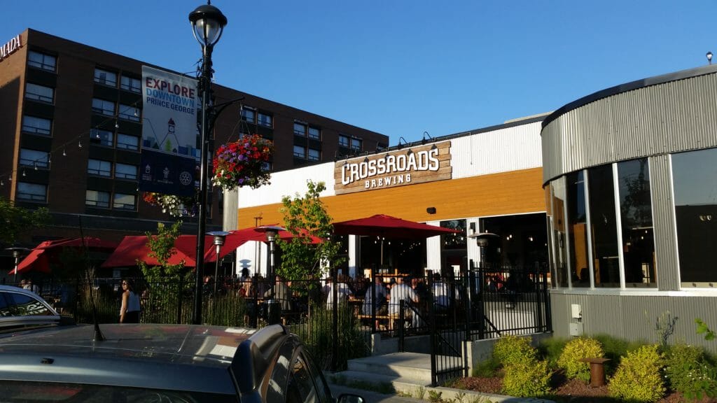 image of CrossRoads Brewing in Prince George, BC