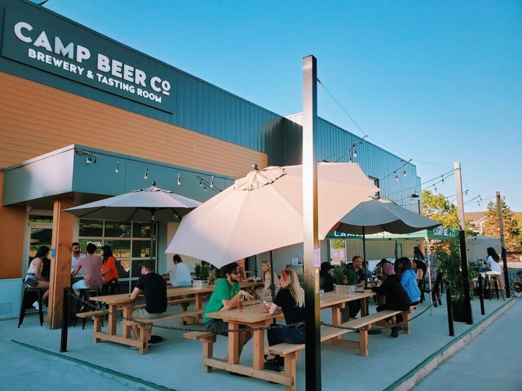 Camp Beer Co. on the BC Ale Trail.