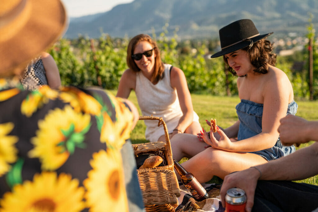 A picnic with beer - BC Ale Trail