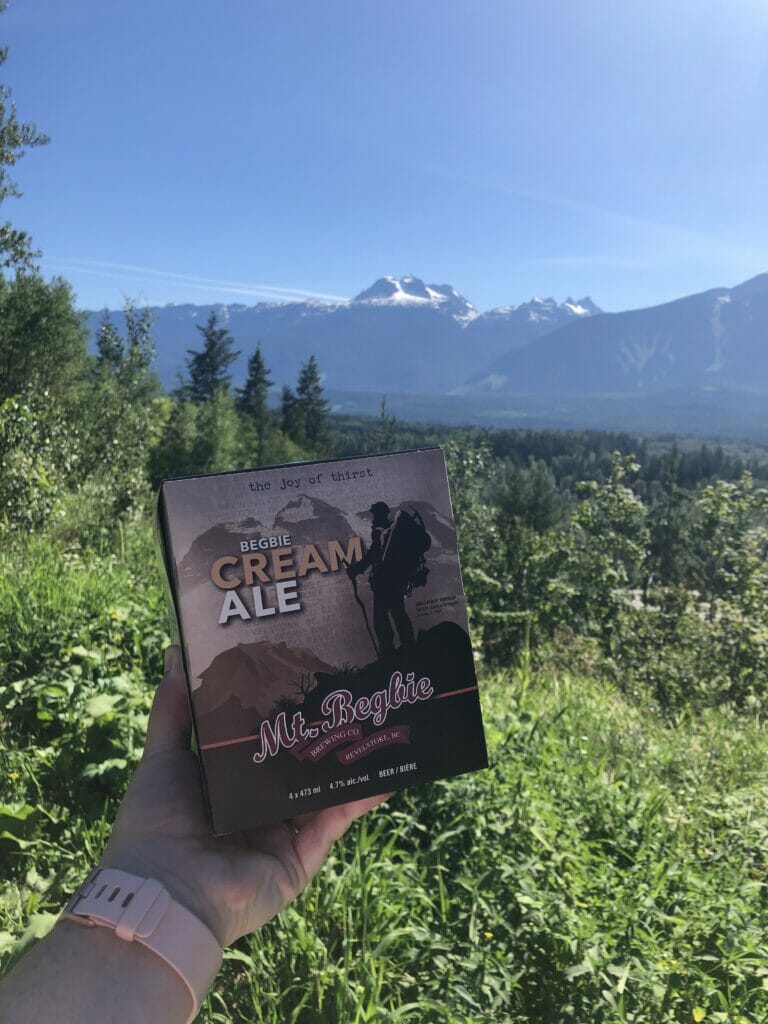 Begbie Cream Ale with Mount Begbie