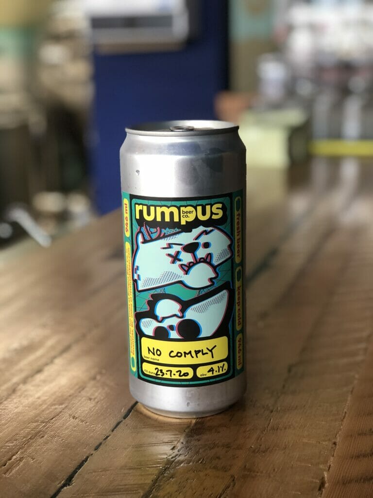 No Comply from Rumpus Beer Co. on the BC Ale Trail