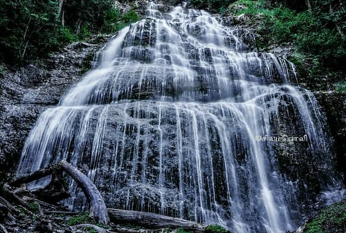 waterfalls and craft beer in bc