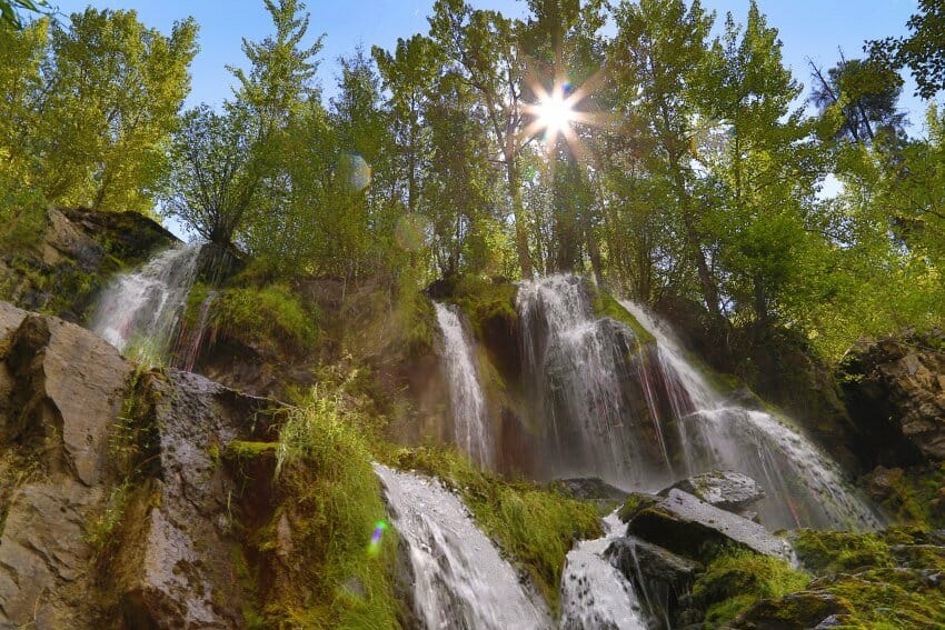 Naramata Creek Falls on the BC Ale Trail