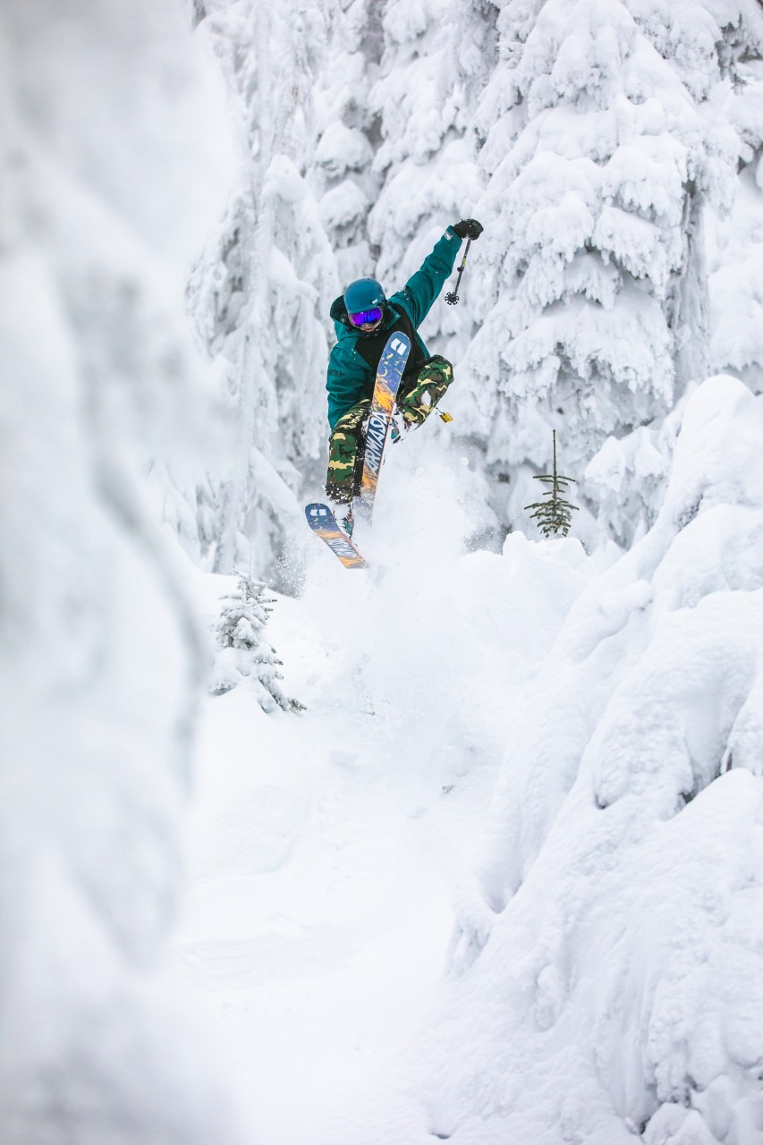 Shredding and beer: Aut-Lin Foster - submitted photo