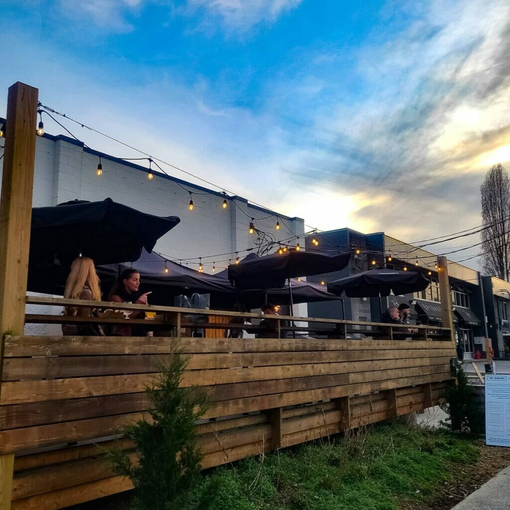 The Bakery Brewing - craft brewery patios