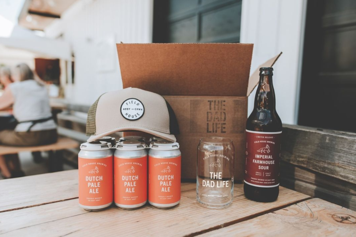 Father's Day gift ideas for 2021. Field House Brewing.