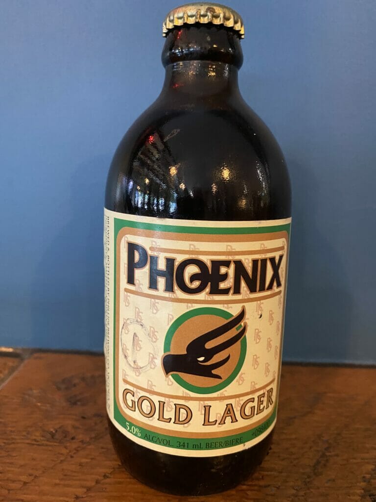 Phoenix Gold Lager in a classic stubbie bottle (photo: Phillips Brewing)