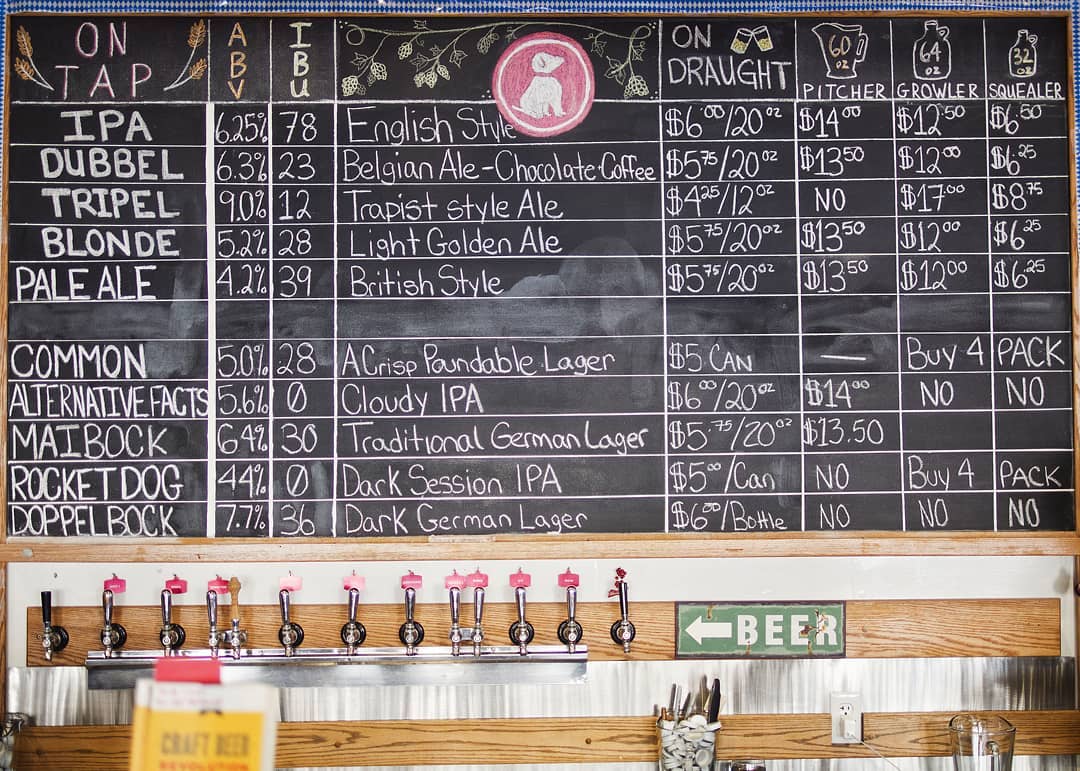 European and British beers at BC craft breweries