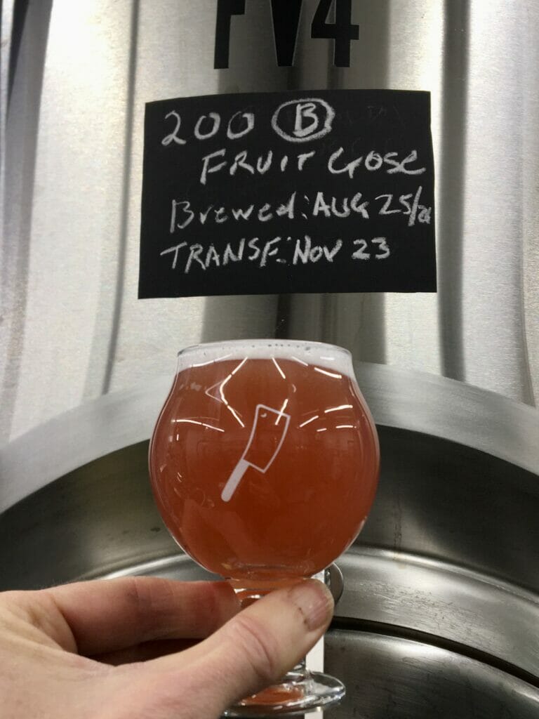 Fruition 4th Anniversary Ale from Angry Hen Brewing