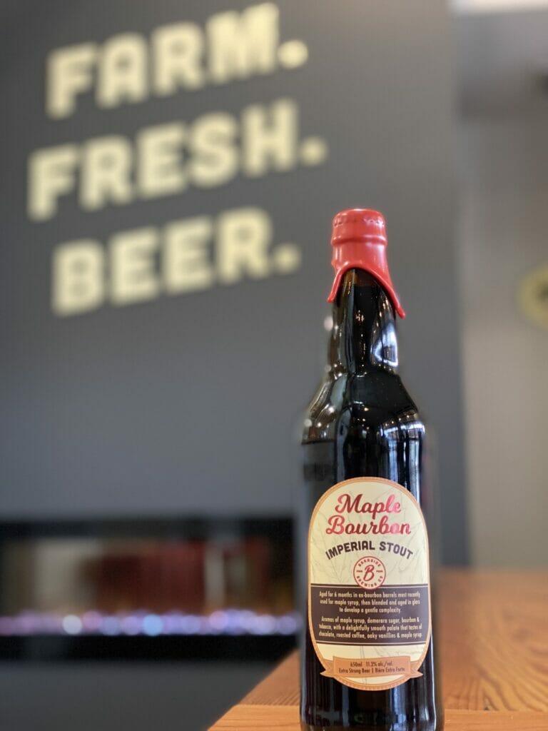 Maple Bourbon Imperial Stout - Barnside Brewing