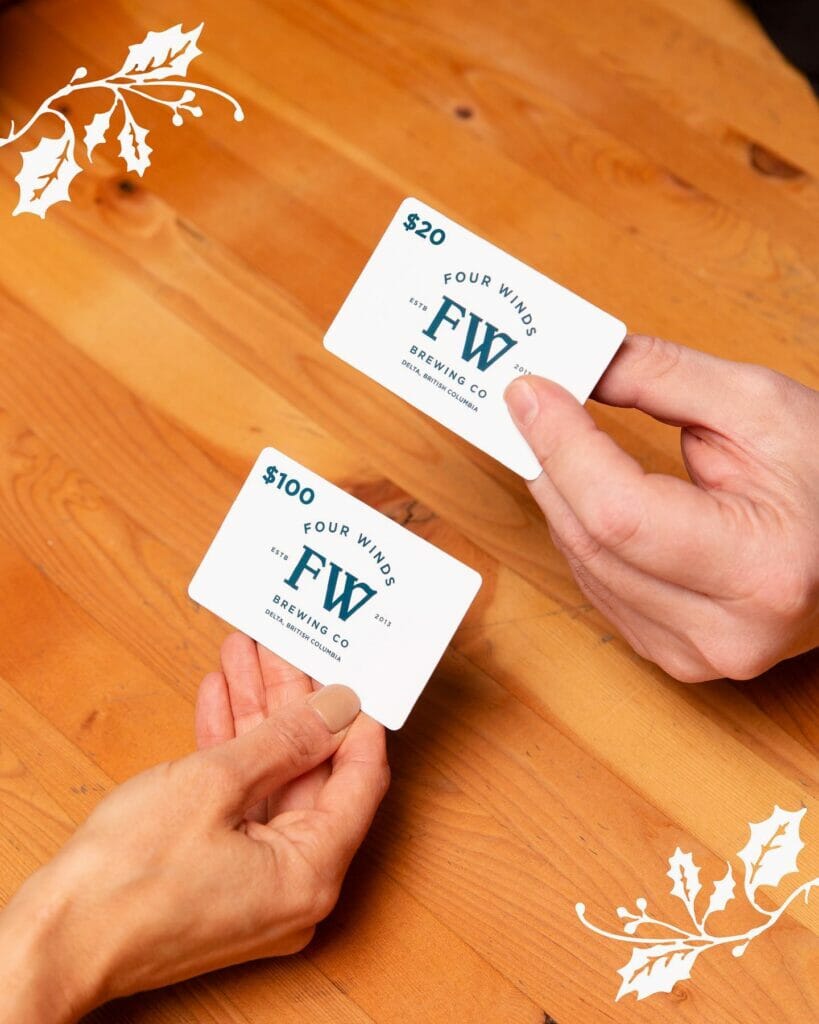 Gift Cards at Four Winds Brewing