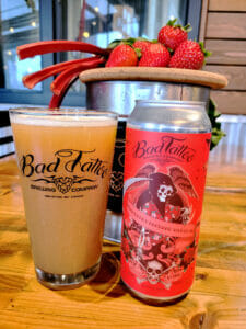 Bad Tattoo Strawberry Rhubarb Wheat Ale