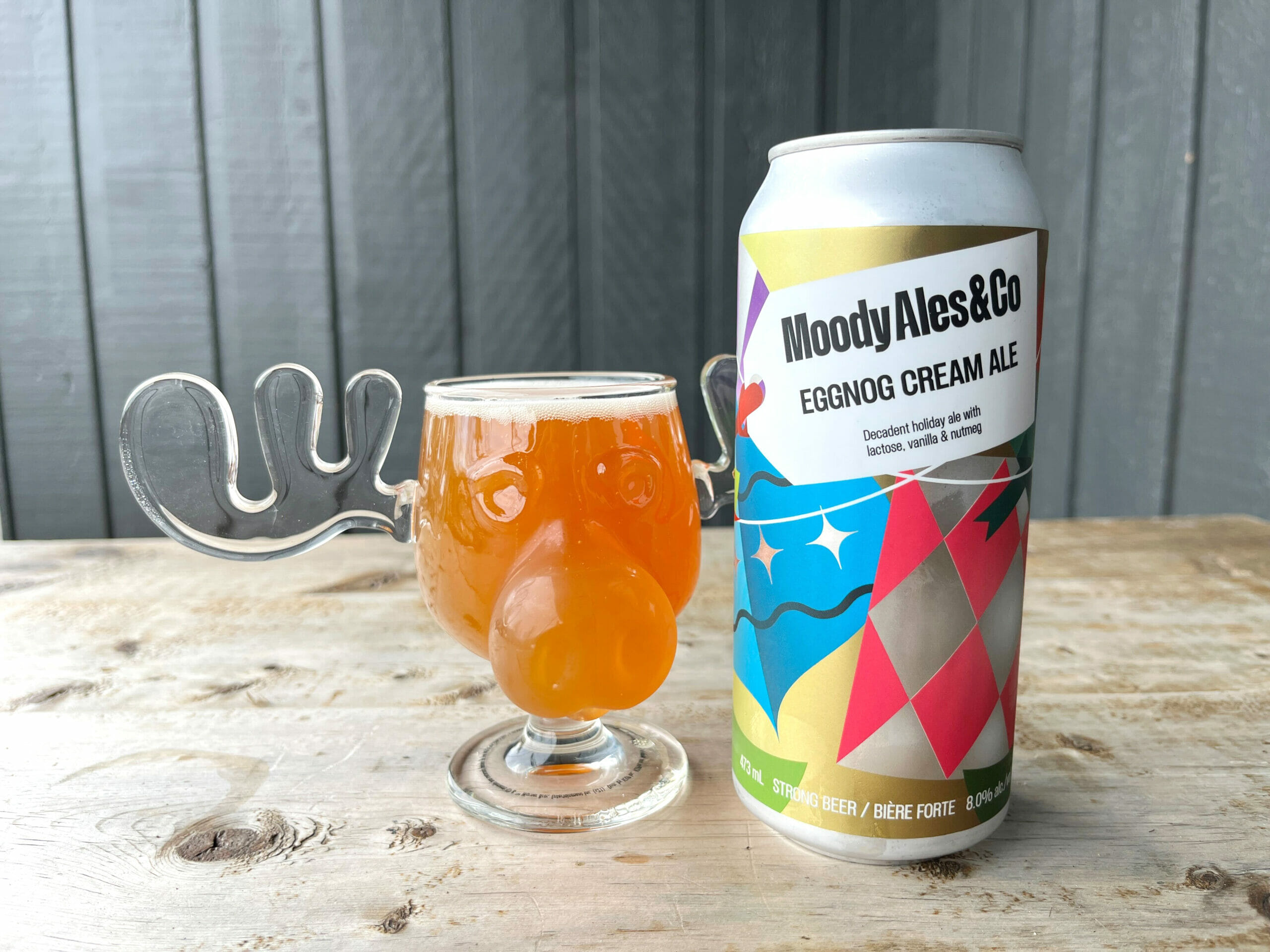 Eggnog Cream Ale by Moody Ales & Co. in Port Moody, BC