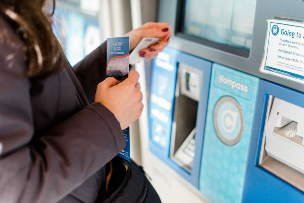 Compass Card machine Translink photo Jana Josue