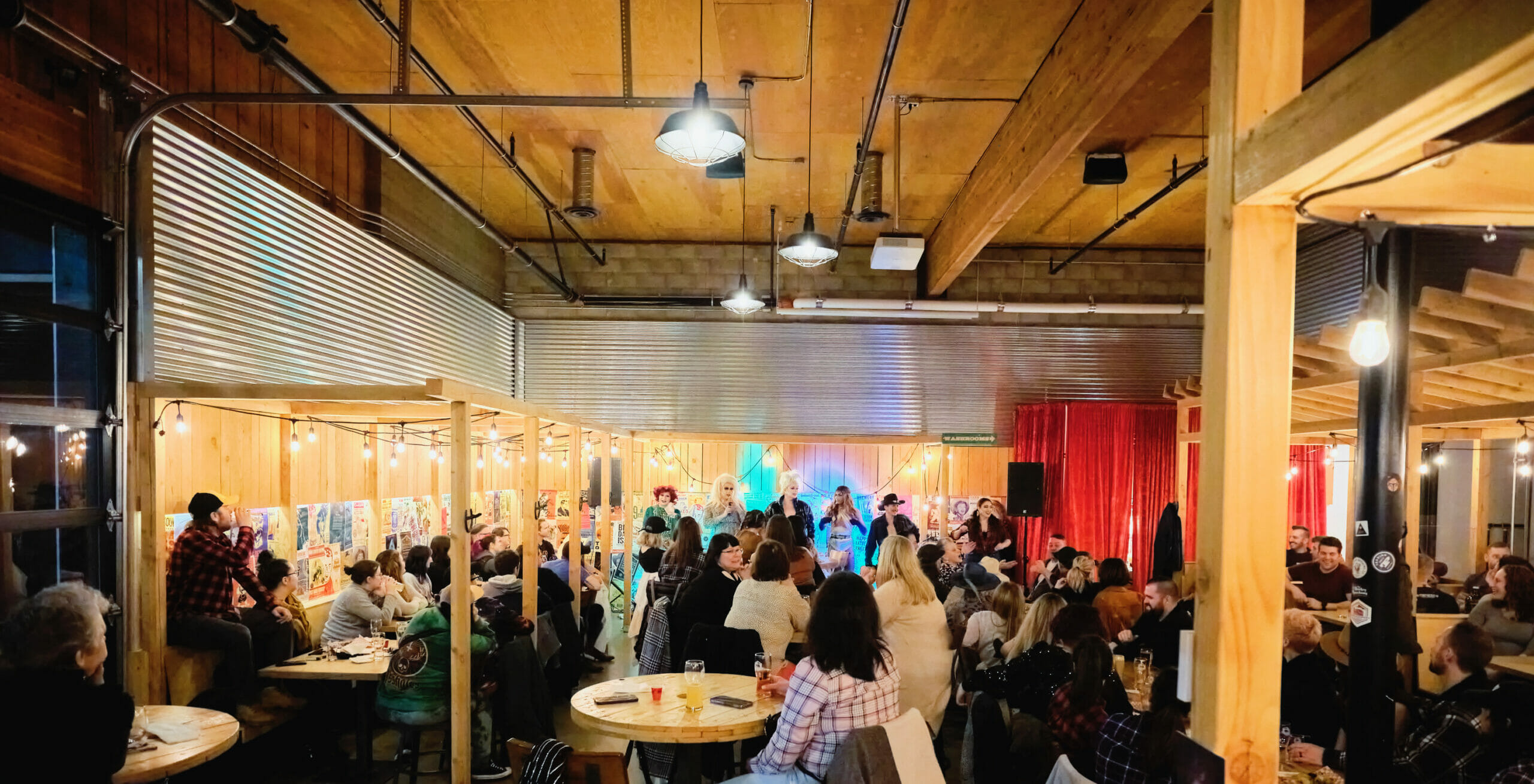 Dragged Out monthly drag show at Farm Country Brewing