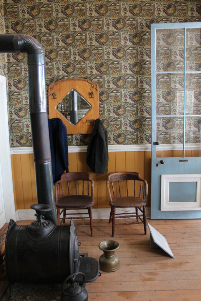 Interior of the Barkerville dentists office