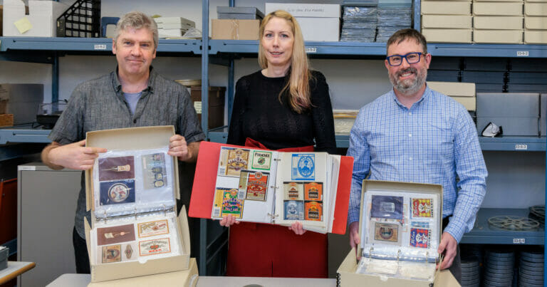 SFU’s Richard Dancy, Melanie Hardbattle and Paul Hebbard.