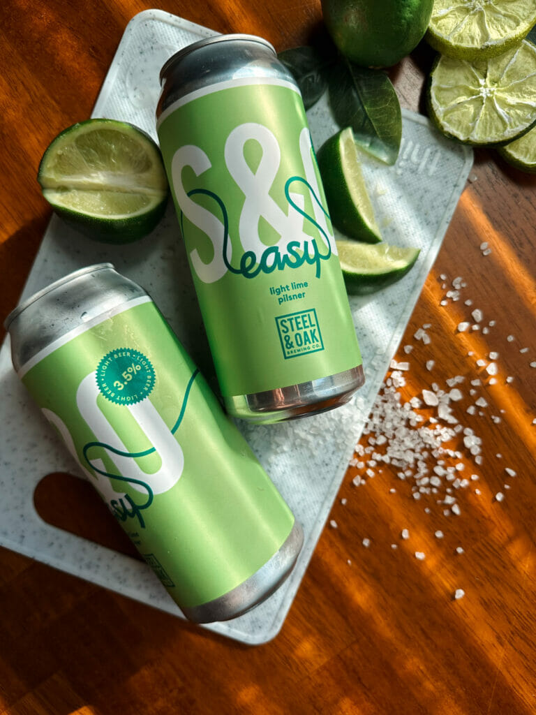 Easy – Light Lime Pilsner by Steel & Oak Brewing in New Westminster