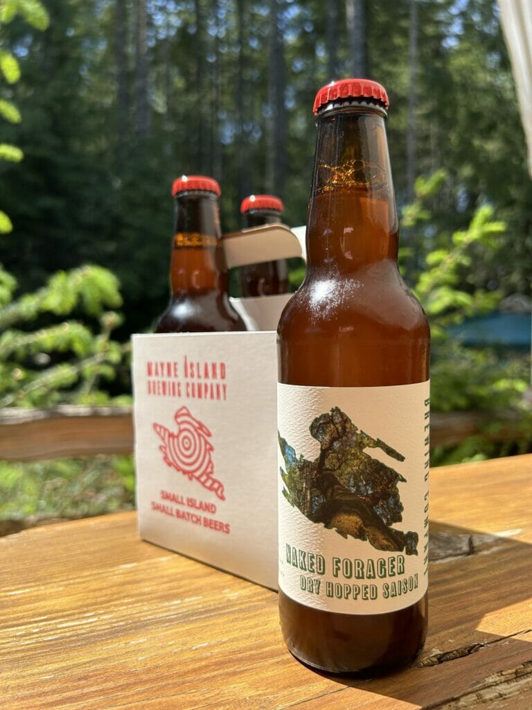 Naked Forager - Mayne Island Brewing.