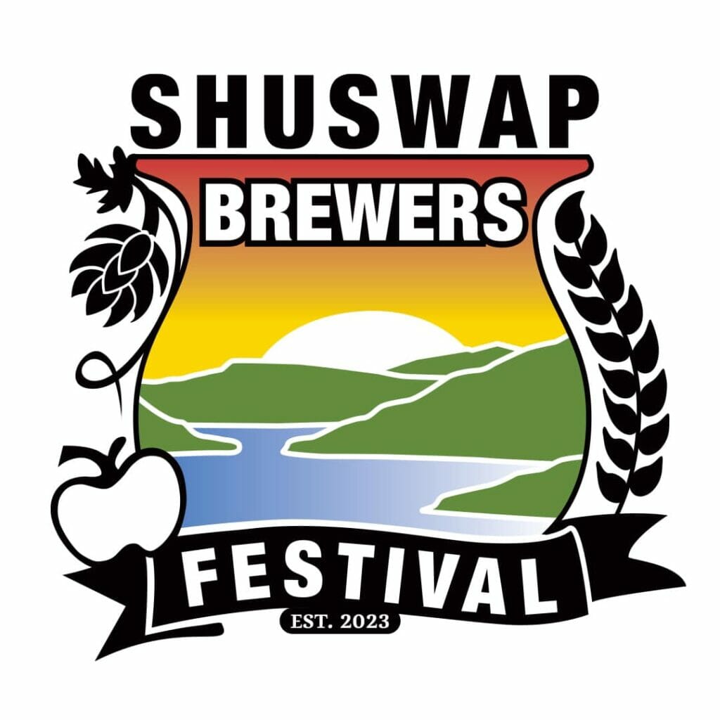 The logo of the Shuswap Brewers Festival