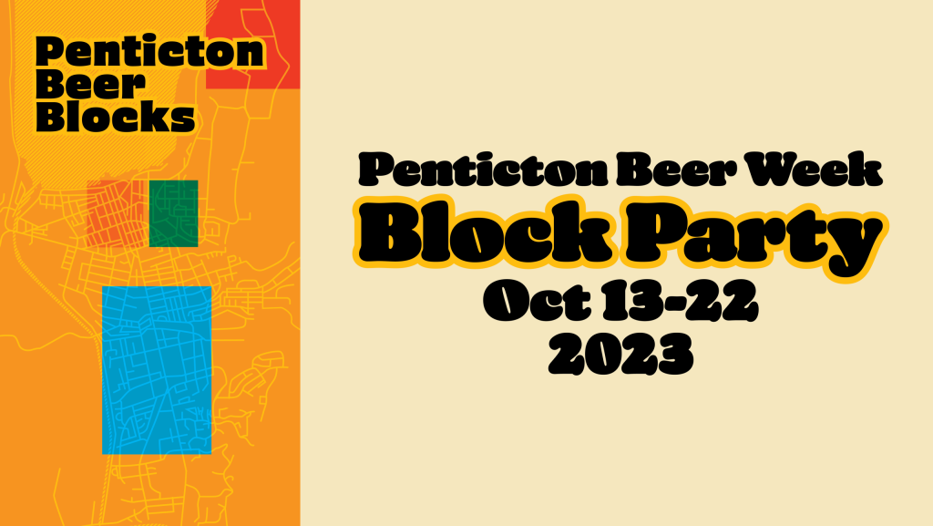 Penticton Beer Blocks Beer Week poster